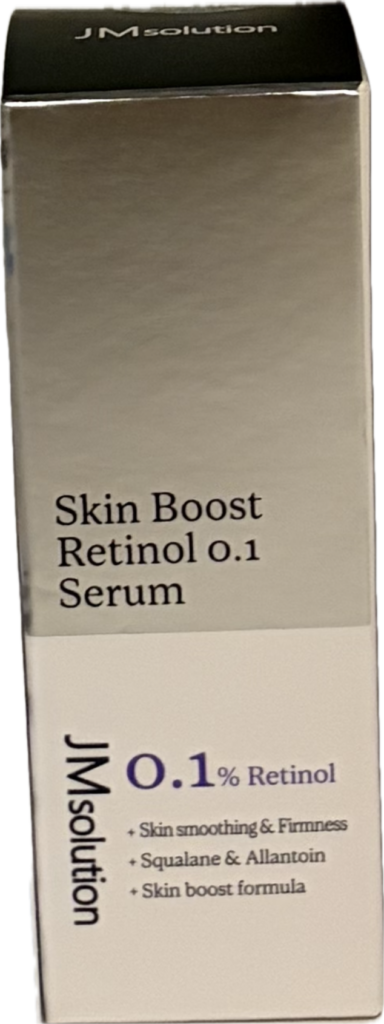 レチノール美容液
JMsolution Skin Boost Retinol 0.1 Serum